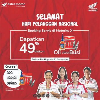 Booking Service Lewat Motorku X Dapat Diskon 49%
